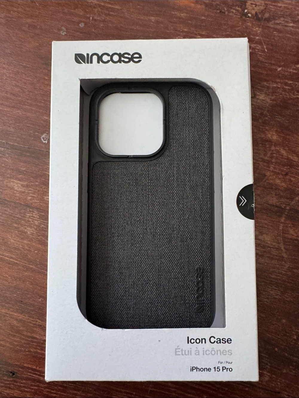 Incase Icon Case for iPhone 15 Pro – Black